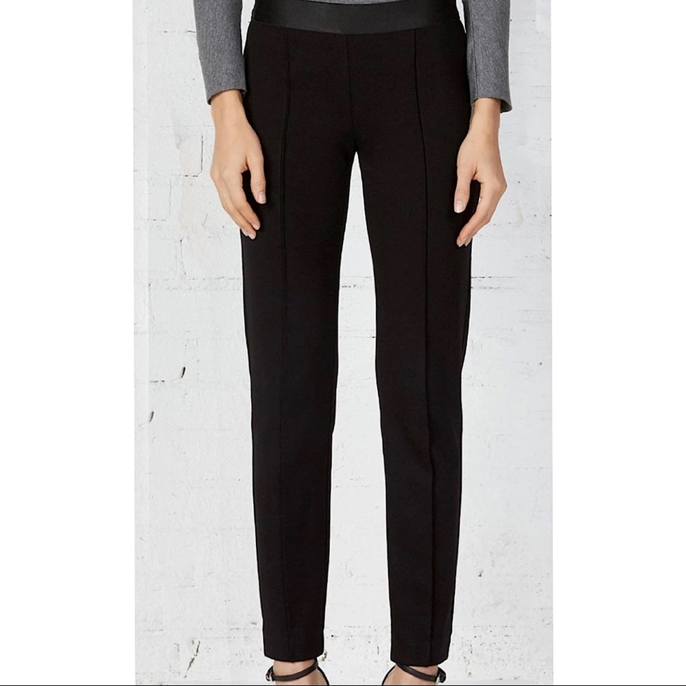Bailey 44 En Pointe Navy Blue Pull On Elastic Waist Trouser Pants